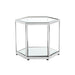 SWANSON END TABLE - STAINLESS STEEL - Furniture Depot