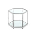 SWANSON END TABLE - STAINLESS STEEL - Furniture Depot