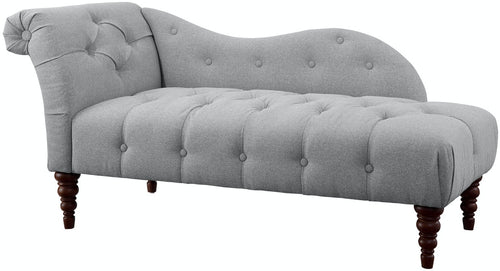 Blue Hill Chaise - Dove-hued