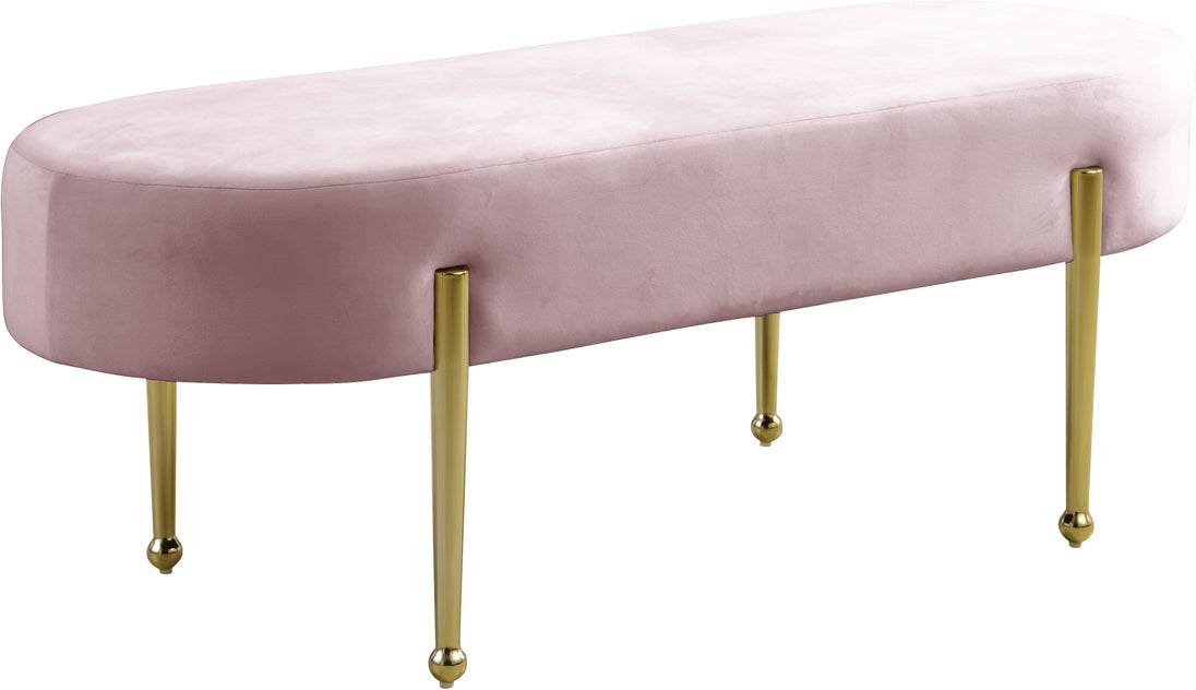 Gia Velvet Bench - Furniture Depot