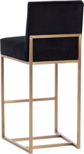 Load image into Gallery viewer, Joyce Barstool Cube Black
