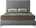 Geri Velvet Bed - Furniture Depot