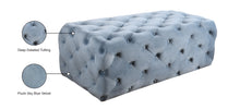 Load image into Gallery viewer, Casey Velvet Ottoman/Bench - Furniture Depot