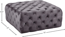 Load image into Gallery viewer, Ariel Velvet Ottoman/Bench - Furniture Depot