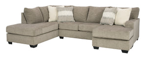 Creswell Right-Arm Facing Sofa Chaise & Left hand Corner Chaise (2PC) - Furniture Depot