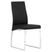 K-Chair (Black Leatherette) - Furniture Depot