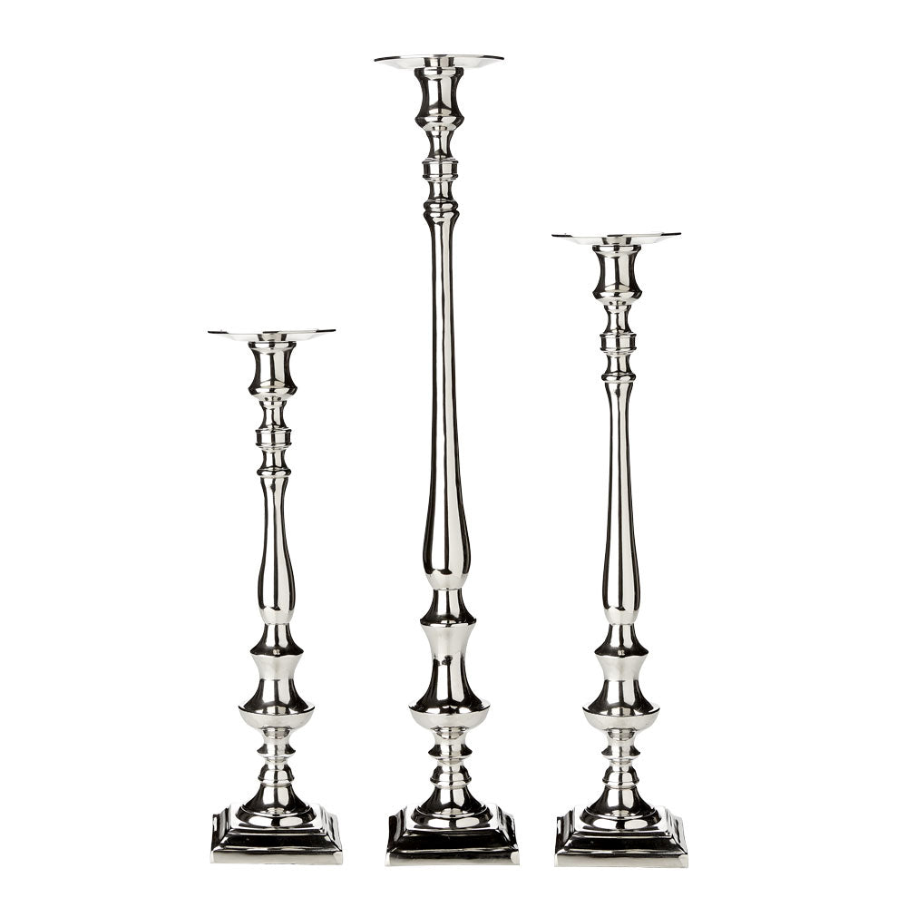 Silver Candle Holder - Furniture Depot