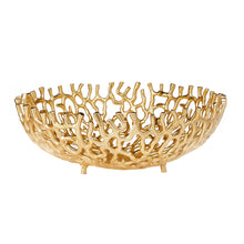 Load image into Gallery viewer, Gold Round Bowl - Furniture Depot