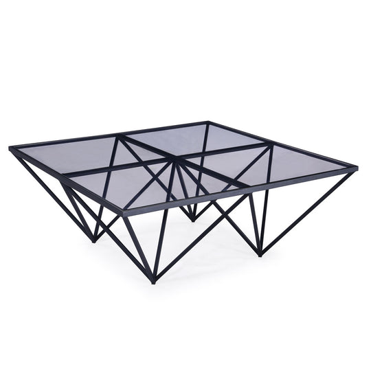 Luxor Black Coffee Table - Furniture Depot