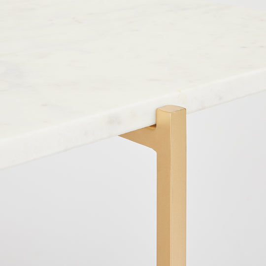 Ida Gold End Table - Furniture Depot