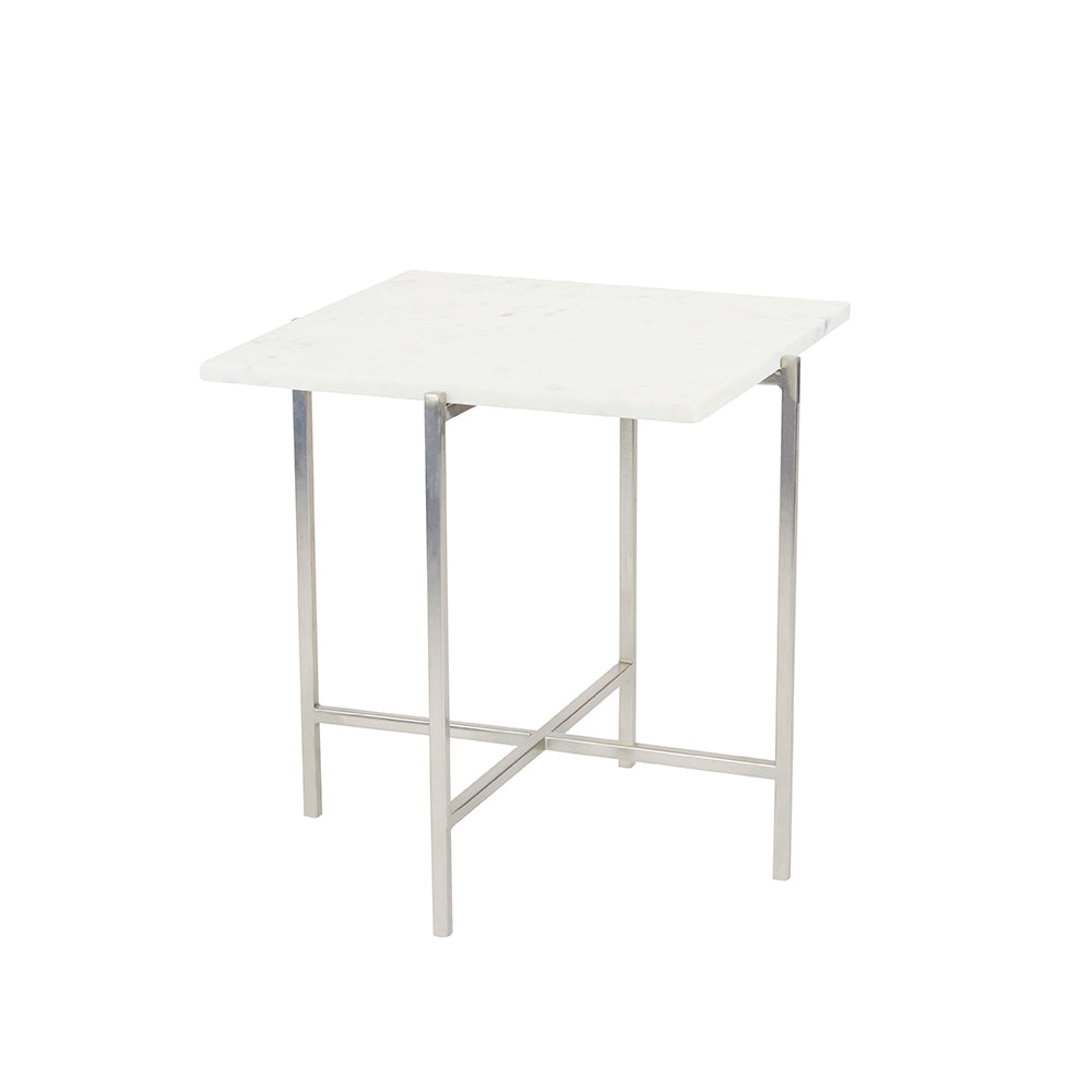 Ida Silver End Table - Furniture Depot