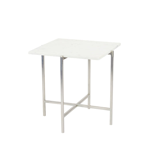 Ida Silver End Table - Furniture Depot