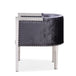 Elvis Charcoal Velvet Chair - Furniture Depot