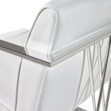 Load image into Gallery viewer, Fairmont Chair (White Leatherette) - Furniture Depot