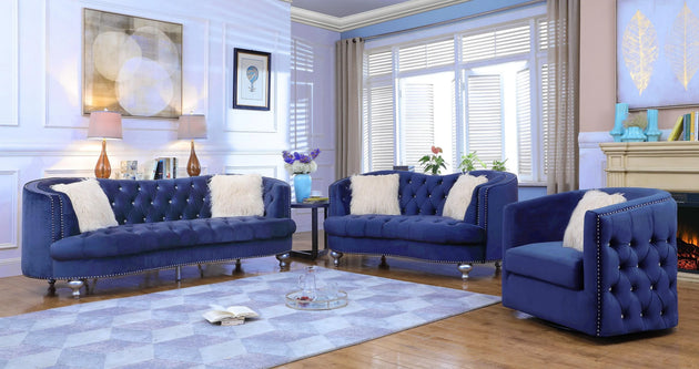 Reena Collection - Blue - Furniture Depot