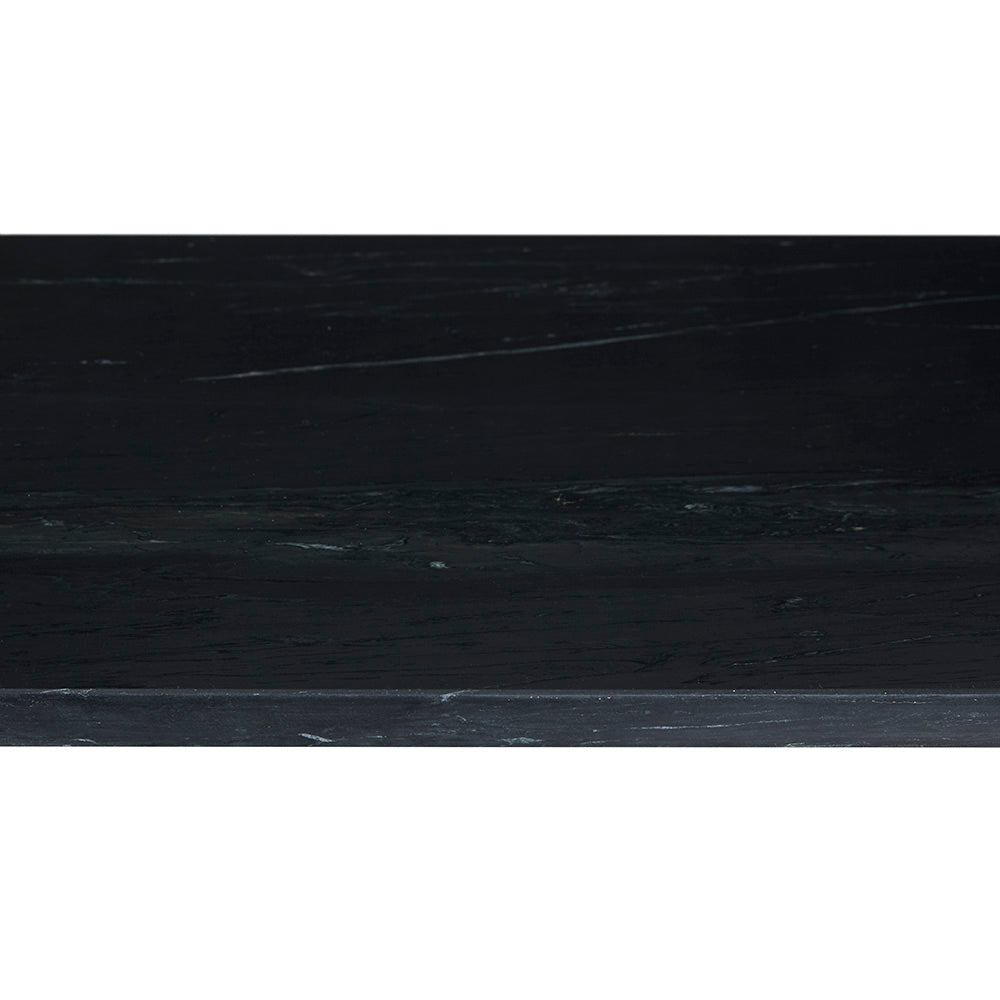 Ida Black Marble Coffee Table - Furniture Depot