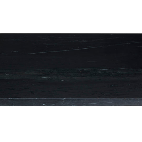 Ida Black Marble Coffee Table - Furniture Depot