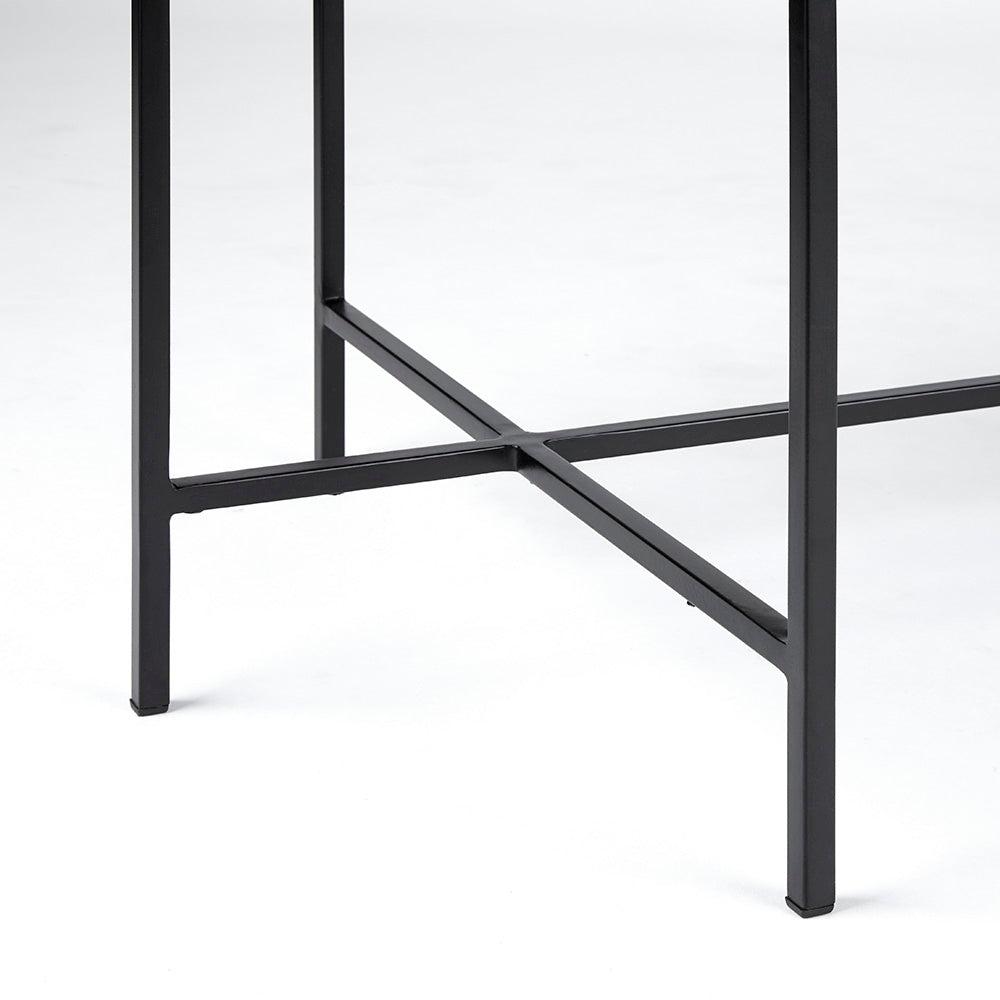 Ida Black Marble Coffee Table - Furniture Depot