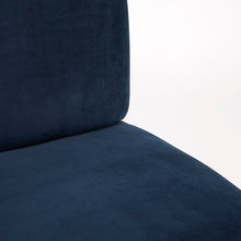 Load image into Gallery viewer, Barrymore Blue Velvet Chair - Furniture Depot