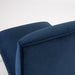 Barrymore Blue Velvet Chair - Furniture Depot