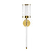 Acrylic Wall Sconce - Gold - Furniture Depot