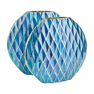 FLOWER VASES GY-AE-5016-S/BLU - Furniture Depot