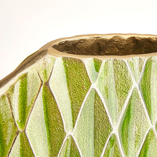 FLOWER VASE GY-AE-5016-S-LIME - Furniture Depot
