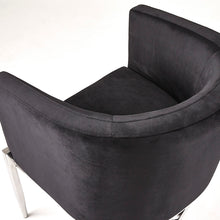 Load image into Gallery viewer, Anton Accent Chair (Black Velvet) - Furniture Depot