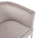 Anton Accent Chair: Grey Velvet - Furniture Depot