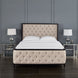 Swire Bed - Beige linen fabric (Queen size) - Furniture Depot