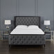Swire Bed - Slate linen fabric (King size) - Furniture Depot