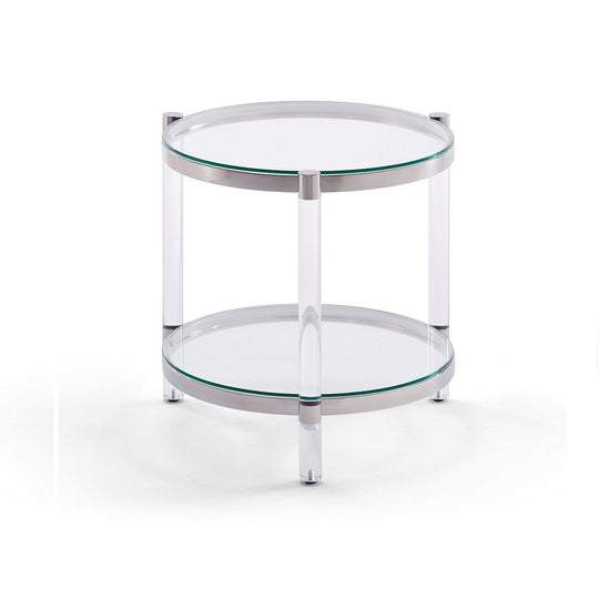 PALOMA END TABLE STEEL - Furniture Depot