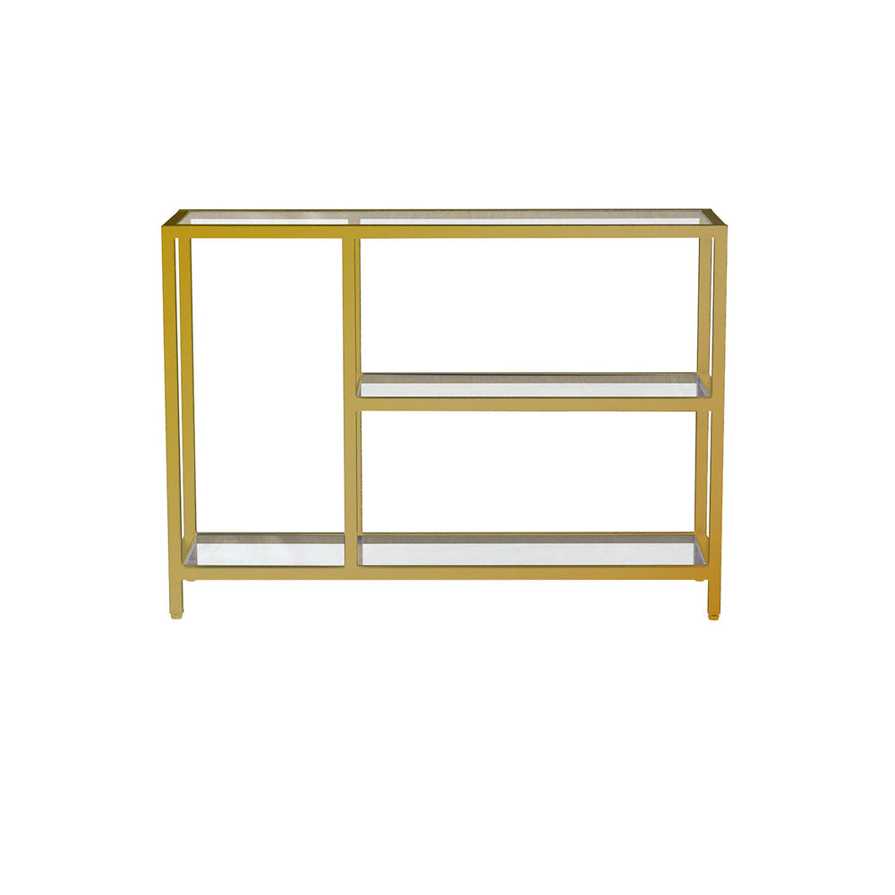 MILEY CONSOLE TABLE (GOLD) - Furniture Depot