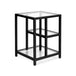 MILEY END TABLE (BLACK METAL) - Furniture Depot