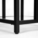 MILEY END TABLE (BLACK METAL) - Furniture Depot