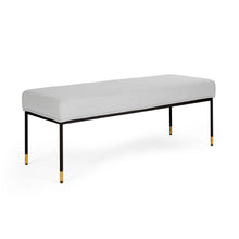 Load image into Gallery viewer, ROGER Bench (Light Grey linen fabric) - Furniture Depot