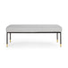 ROGER Bench (Light Grey linen fabric) - Furniture Depot