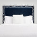 Wellington Blue Velvet Bed (King size) - Furniture Depot