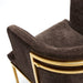 Theo Chair Java Chocolate Fabric - Furniture Depot