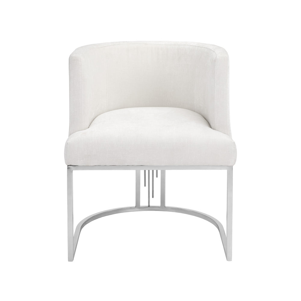 Theo Chair Contesssa Vanilla fabric color - Furniture Depot