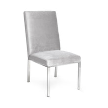 Load image into Gallery viewer, Riley Chair (Grey Velvet) - Furniture Depot