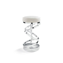 Load image into Gallery viewer, Glam counter stool (Ivory linen) - Furniture Depot
