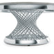 Bailey Coffee Table (Polished Steel) - Furniture Depot