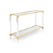 Dudley Gold Console Table - Furniture Depot
