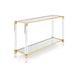 Dudley Gold Console Table - Furniture Depot