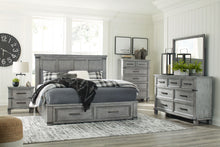 Load image into Gallery viewer, Russelyn Gray 5 Pc. Dresser, Mirror, Storage Bed