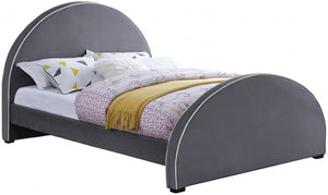 Brody Velvet Bed - Furniture Depot