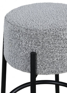 Avalon Boucle Fabric Counter Stool - Furniture Depot