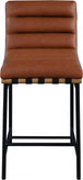Burke Faux Leather Counter Stool - Furniture Depot