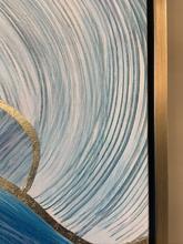 Blue Motion Wall Art - Furniture Depot (6234306609325)